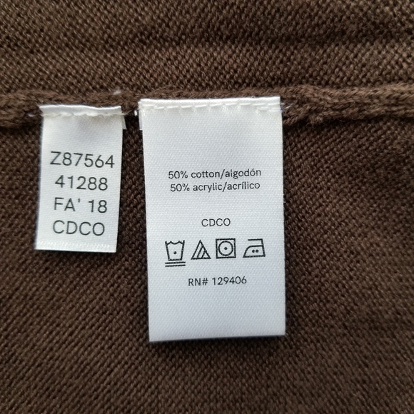 💖HP💖  Choker V-Neck Long Sleeve Blouse - Picture 7 of 7